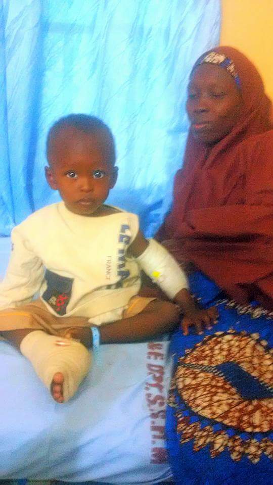 Stray Bullet From Soldiers Celebrating New Year Injures A Boy In Borno (Photos)